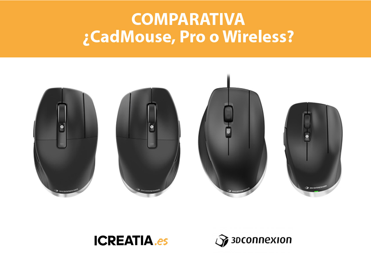 CadMouse, Pro o Wireless. ¿Con cuál me quedo?