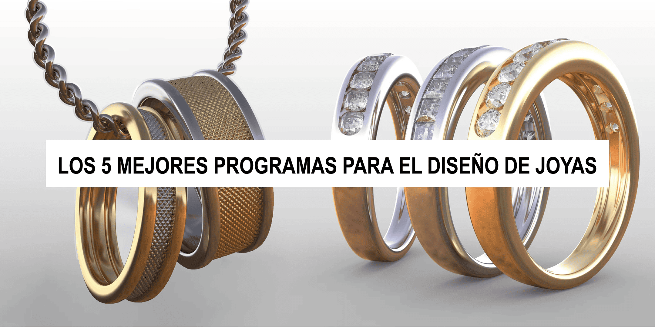 Los 5 mejores programas para el diseño de joyas.