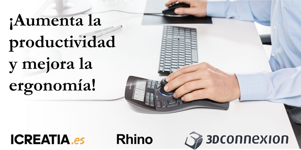Asiste gratis a nuestro Seminario Online de Icreatia junto a 3Dconnexion