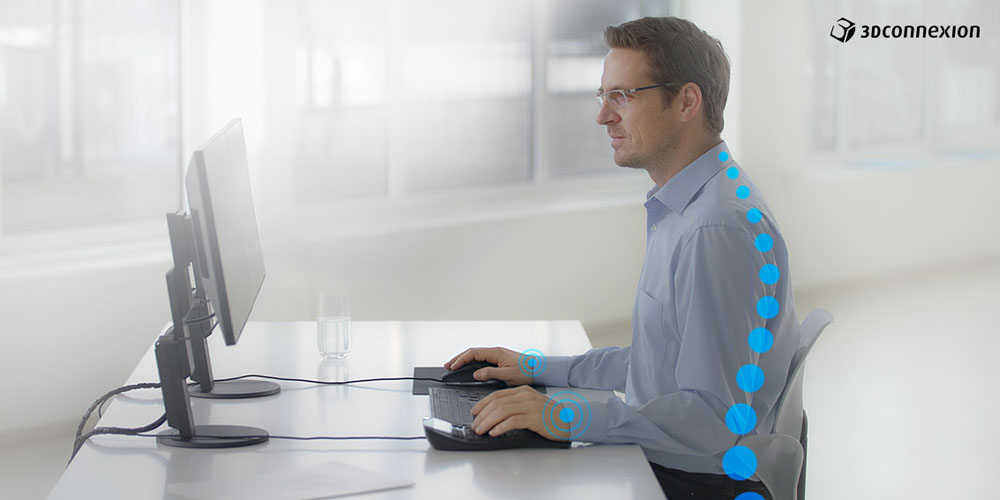 Ergonomía Laboral con 3Dconnexion