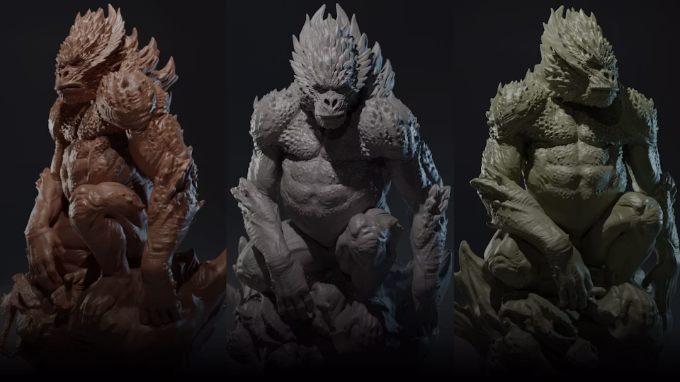 ZBrush + Monster Clay