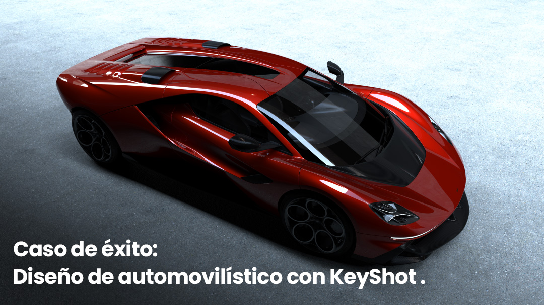 Diseño de coches con KeyShot – Caso de éxito.
